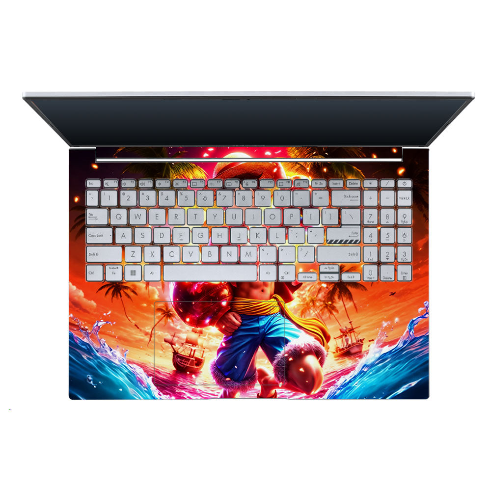 Luffy's Radiant Will Asus Vivobook X1605ZA Laptop Skin