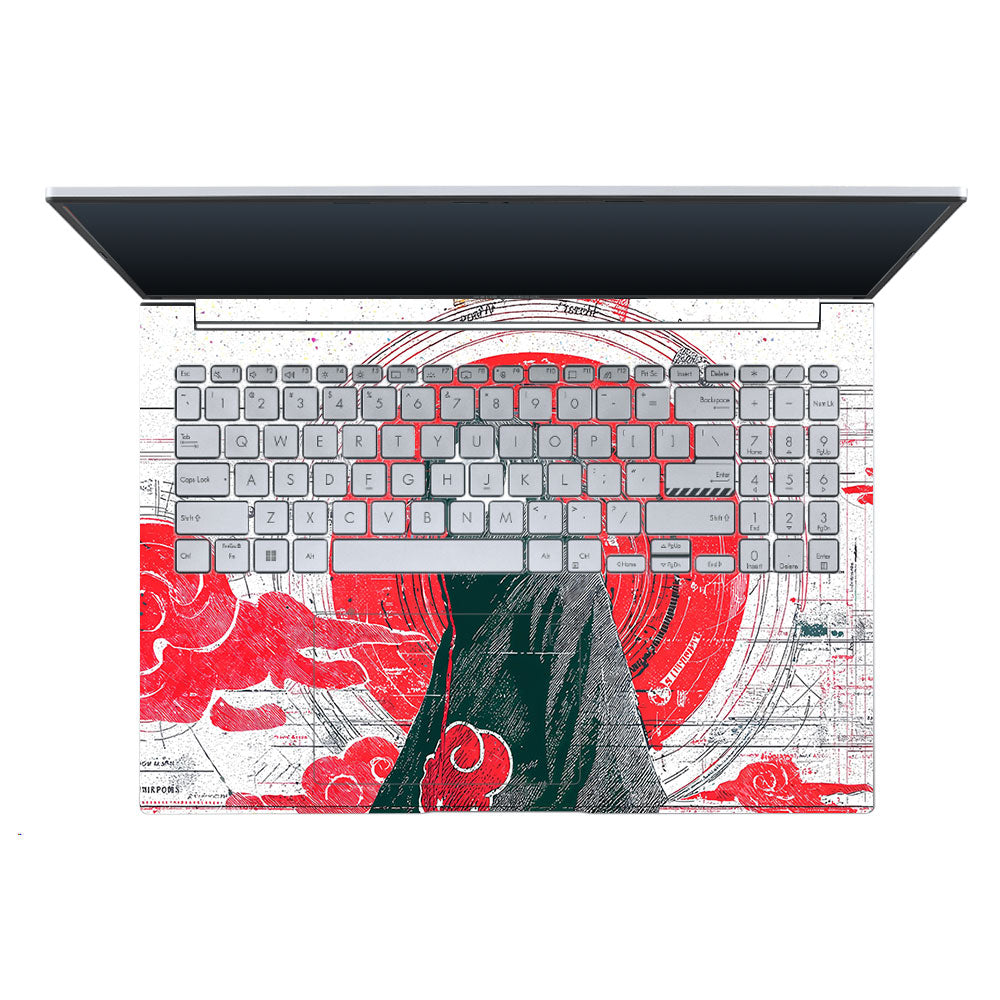 Itachi Uchiha Mark of the Akatsuki Asus Vivobook X1605ZA Laptop Skin