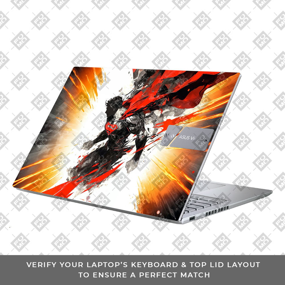 Superman Ascension Asus Vivobook X1605ZA Laptop Skin