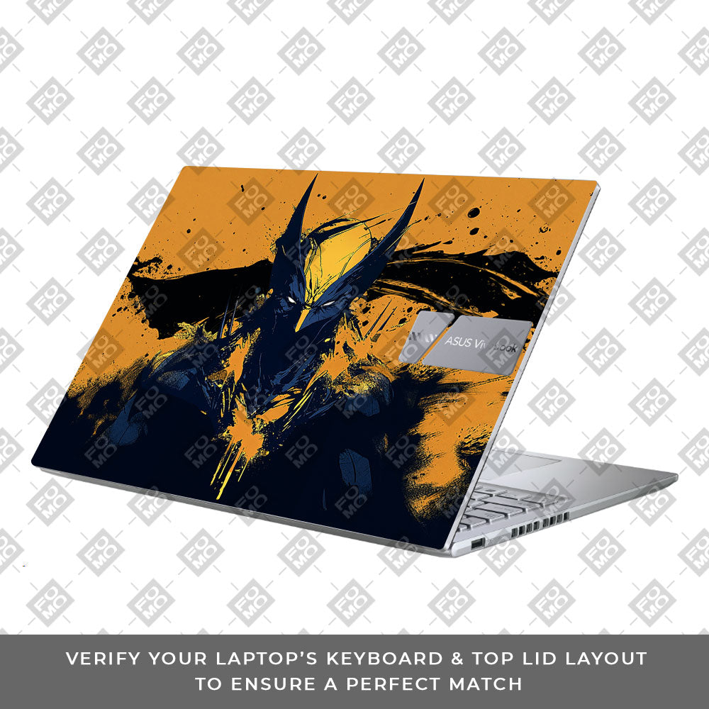 Rogue Instinct The Wolverine Reborn Asus Vivobook X1605ZA Laptop Skin