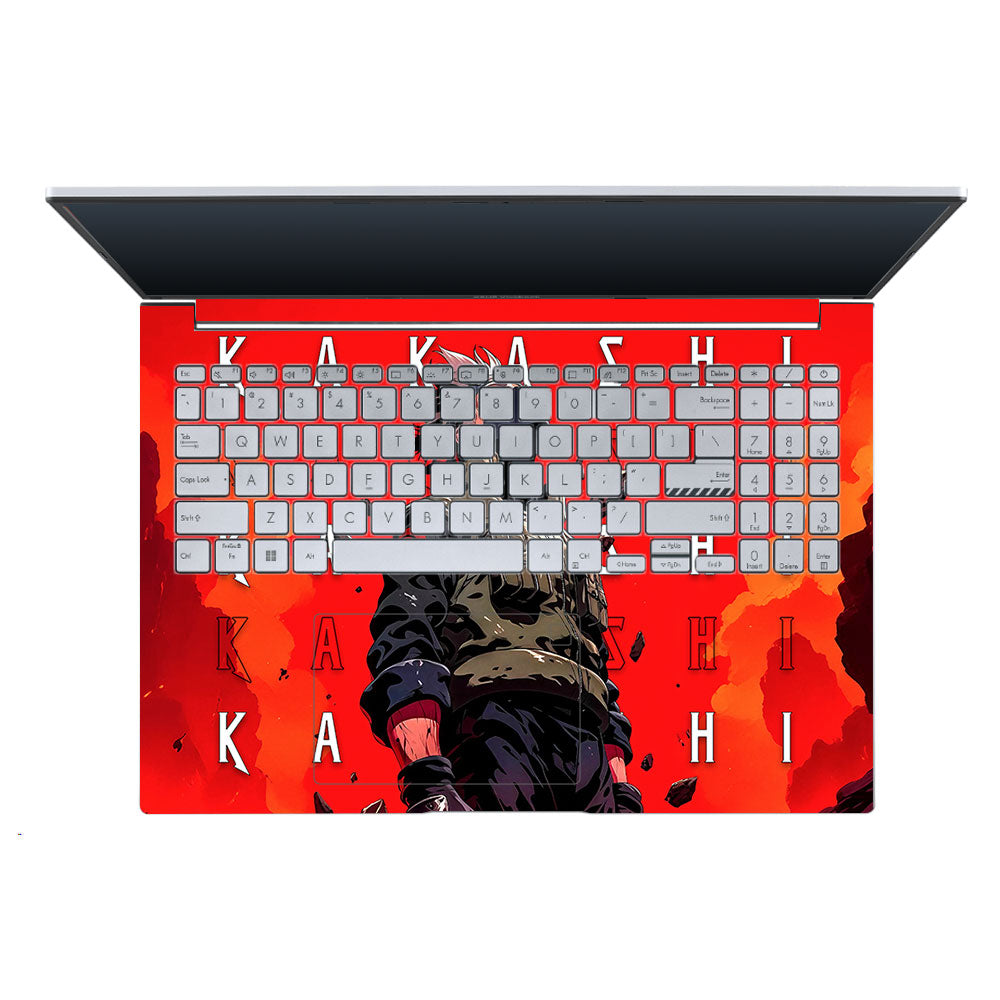Kakashi Hatake Inferno Asus Vivobook X1605ZA Laptop Skin
