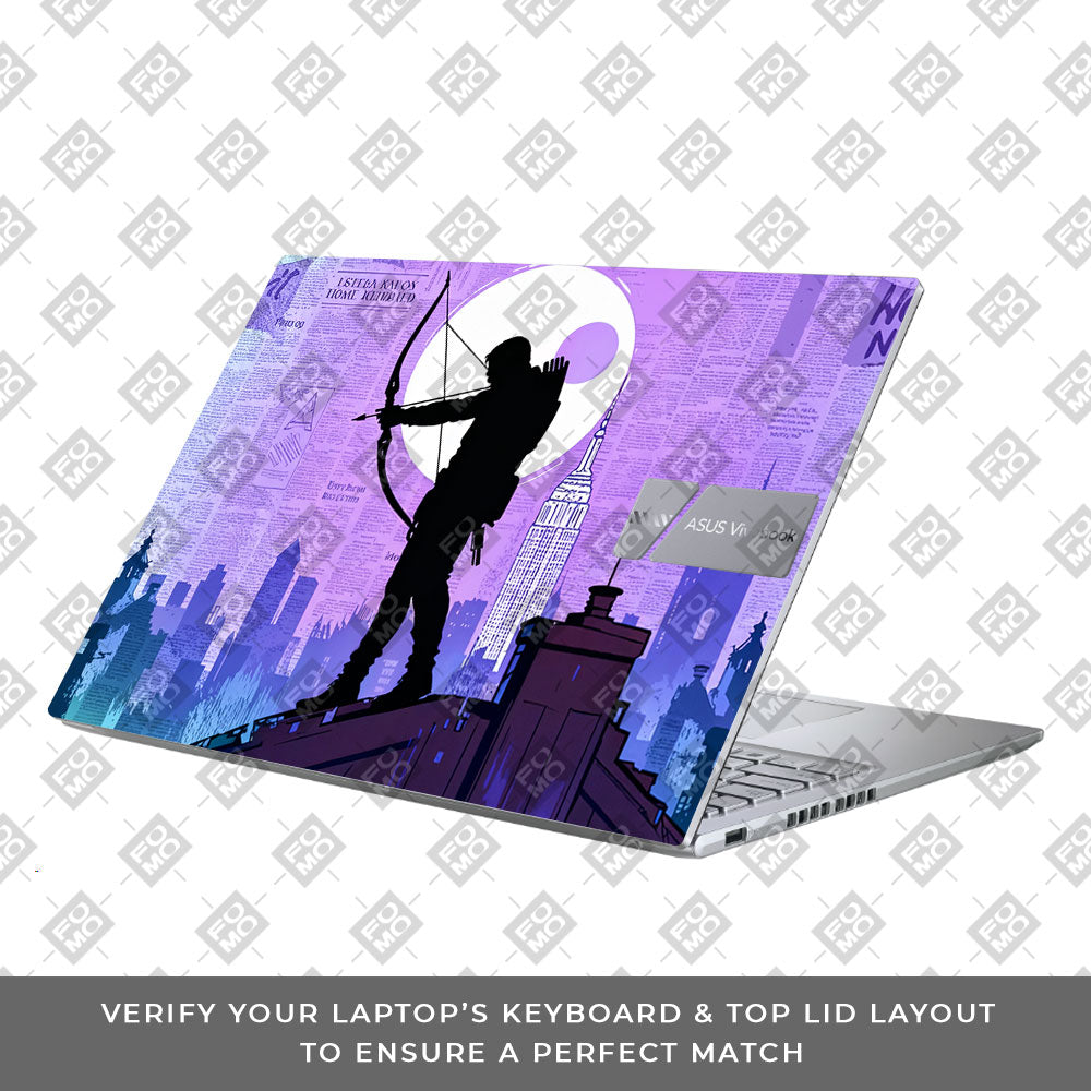 Hawkeye Focus Asus Vivobook X1605ZA Laptop Skin