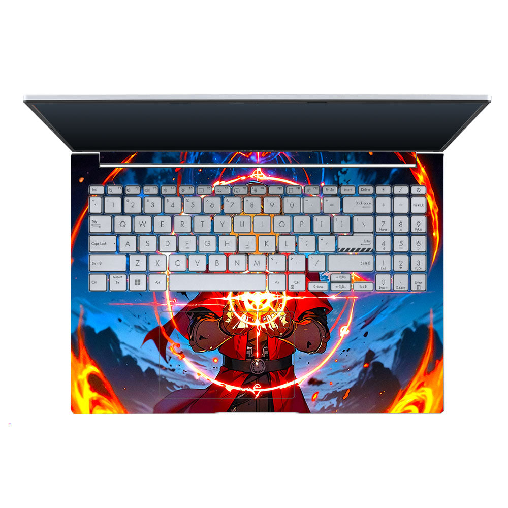 Edward Elric Fullmetal Alchemist Asus Vivobook X1605ZA Laptop Skin