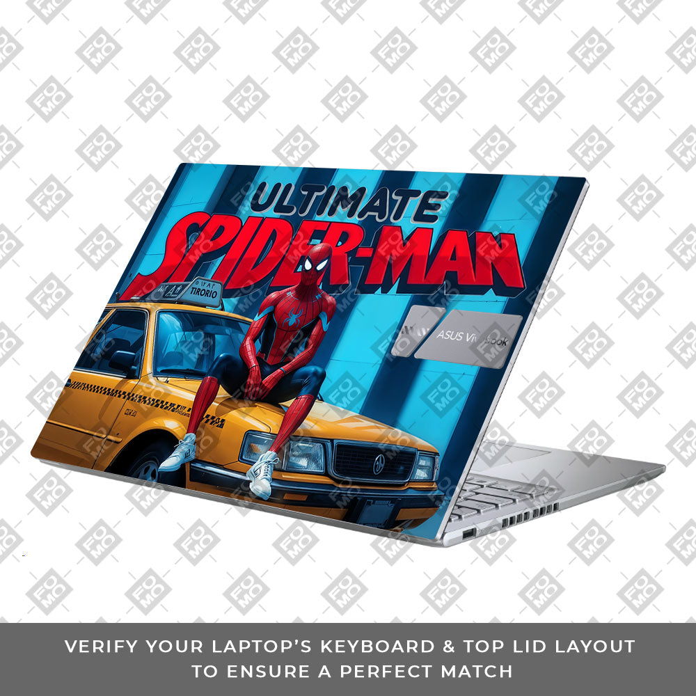 Urban Spiderman Asus Vivobook X1605ZA Laptop Skin