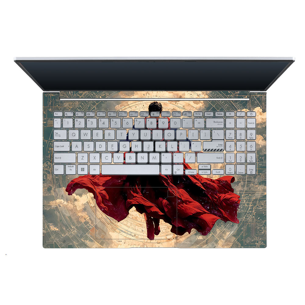Superman Ascends Asus Vivobook X1605ZA Laptop Skin