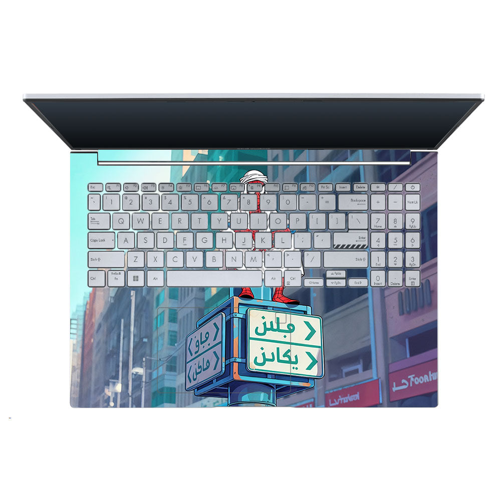 Arabian Spider Man Asus Vivobook X1605ZA Laptop Skin