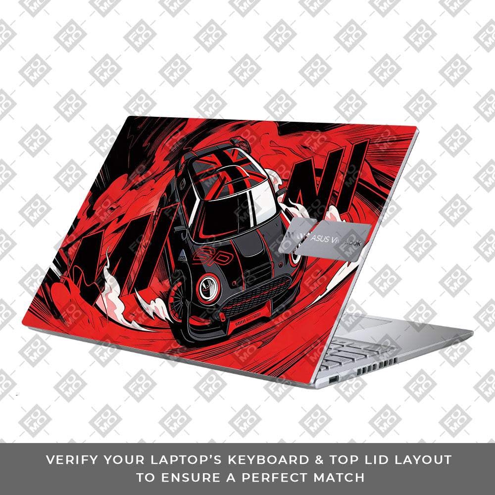 Mini Cooper Asus Vivobook 16 X1605V Laptop Skin