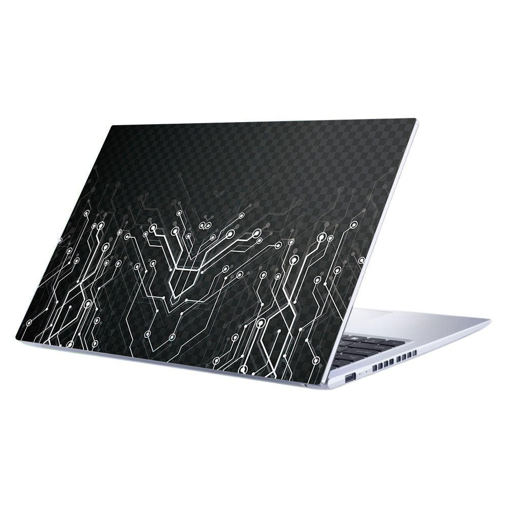 Black Digital Circuit Asus Vivobook 15 X1502ZA Laptop Skin
