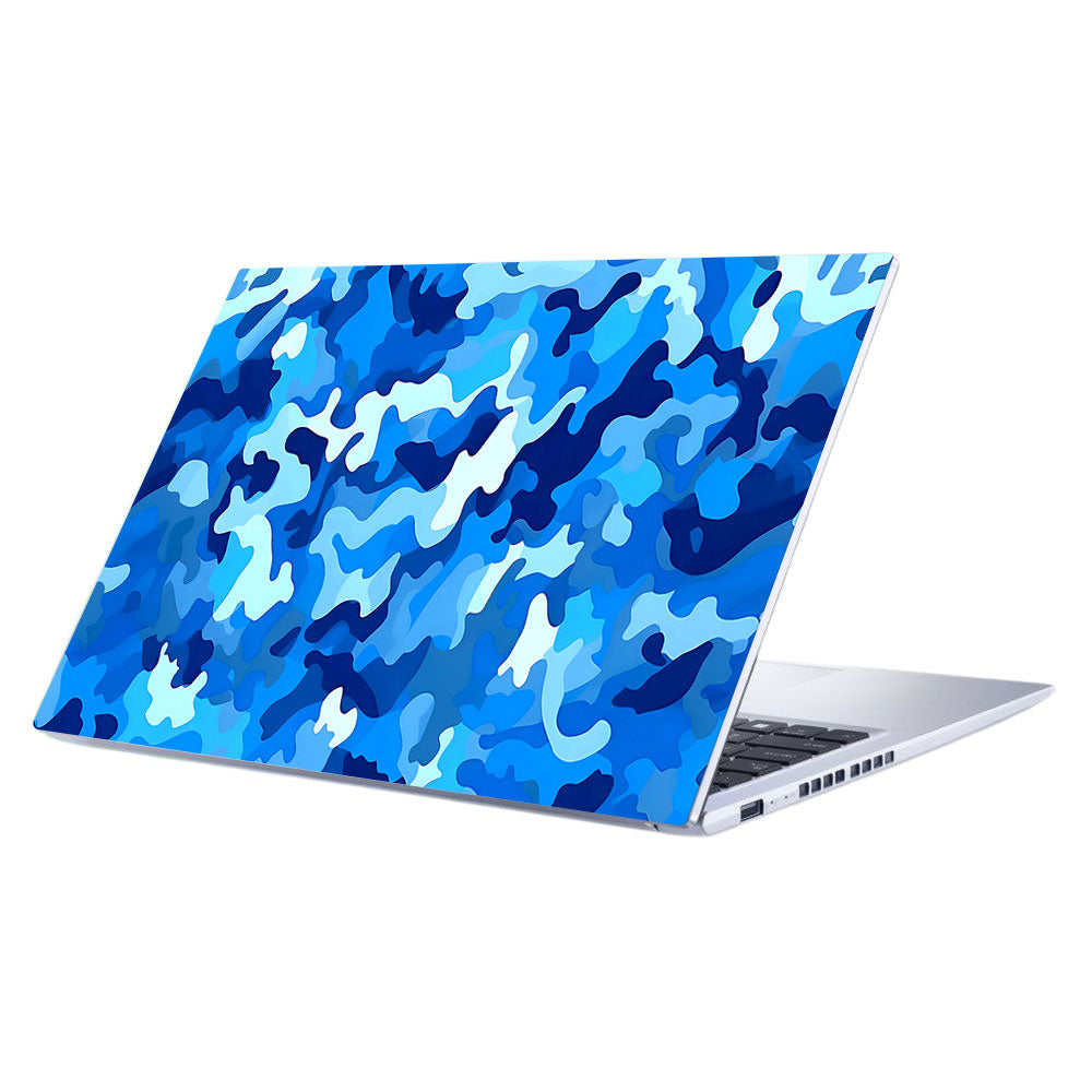 Arctic Blue Camo Pattern Asus Vivobook 15 X1502ZA Laptop Skin