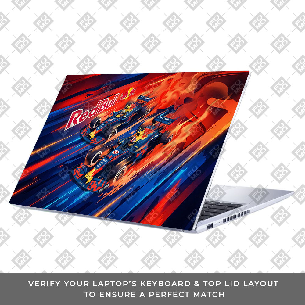 Red Bull Racing Velocity Asus Vivobook 15 X1502ZA Laptop Skin