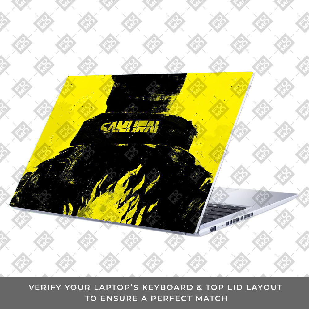 Backlit SAMURAI Jacket Asus Vivobook 15 X1502ZA Laptop Skin