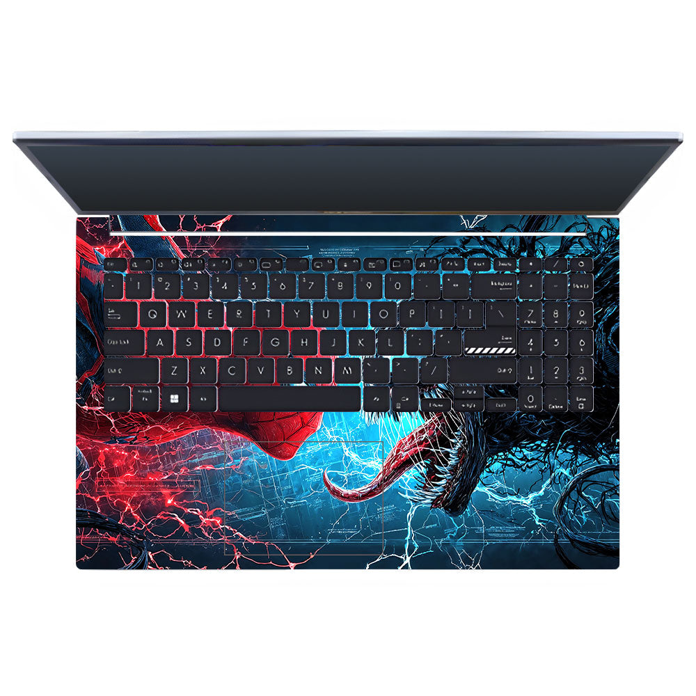 Spiderman vs Venom Showdown Asus Vivobook 15 X1502ZA 3D Laptop Skin