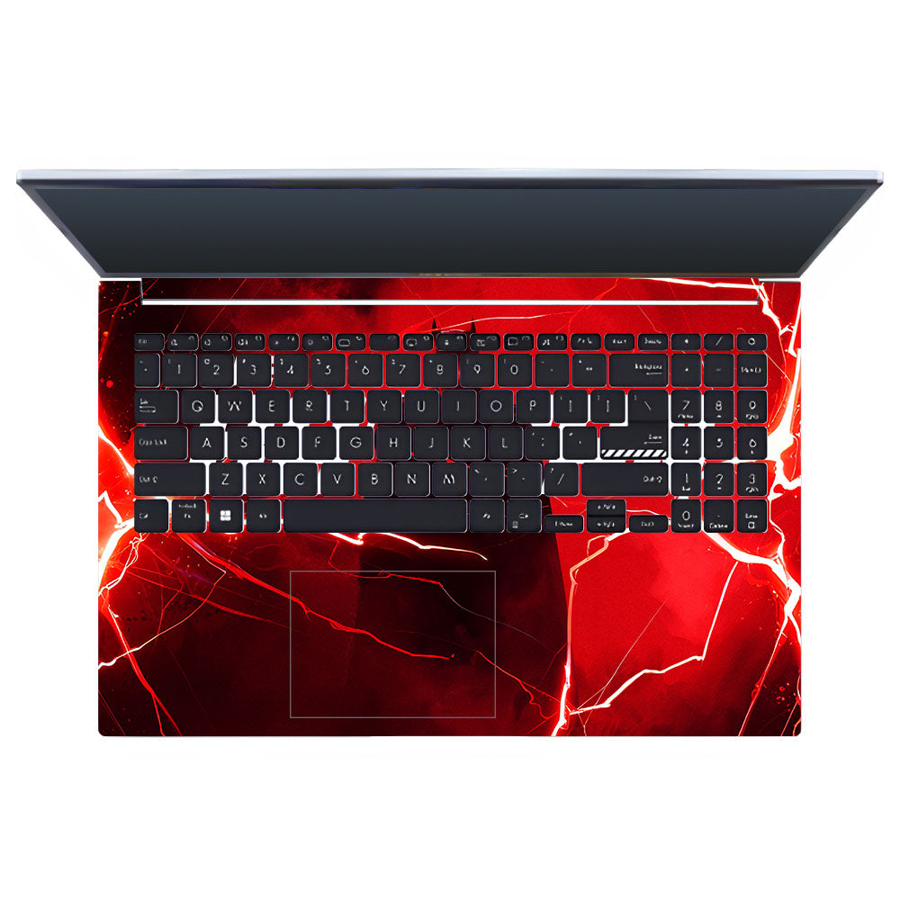 Red Rage Batman Asus Vivobook 15 X1502ZA 3D Laptop Skin