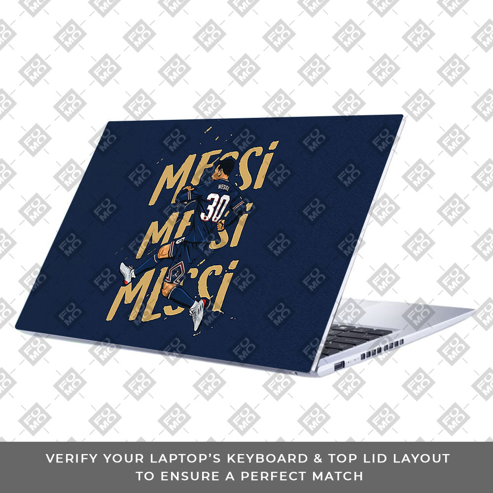 Messi Motion Masterpiece Asus Vivobook 15 X1502ZA Laptop Skin