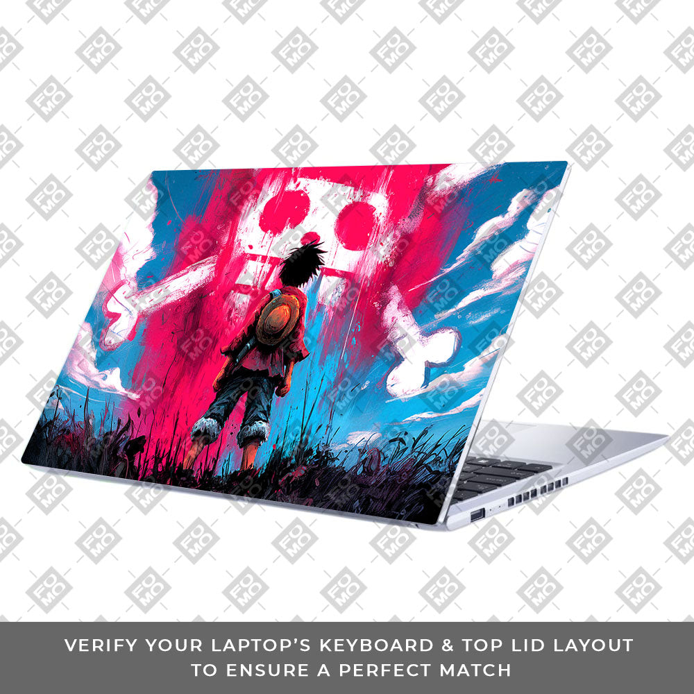 Straw Hat Graffiti One Piece Asus Vivobook 15 X1502ZA Laptop Skin