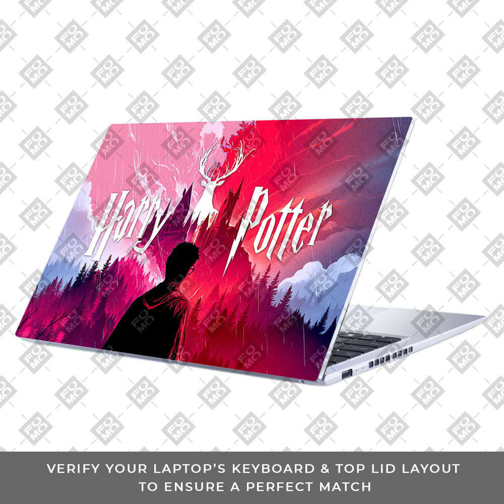 Harry Potter Magical Hogwarts Asus Vivobook 15 X1502ZA Laptop Skin
