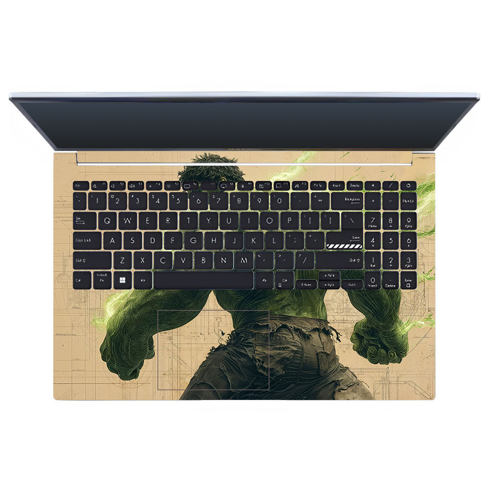 Hulk Unleashed Asus Vivobook 15 X1502ZA Laptop Skin