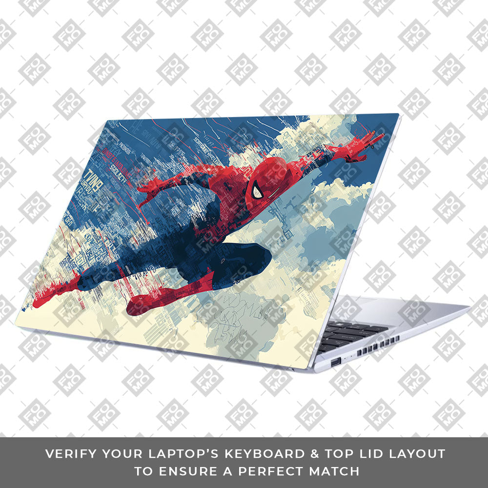 Spiderman Velocity Asus Vivobook 15 X1502ZA Laptop Skin