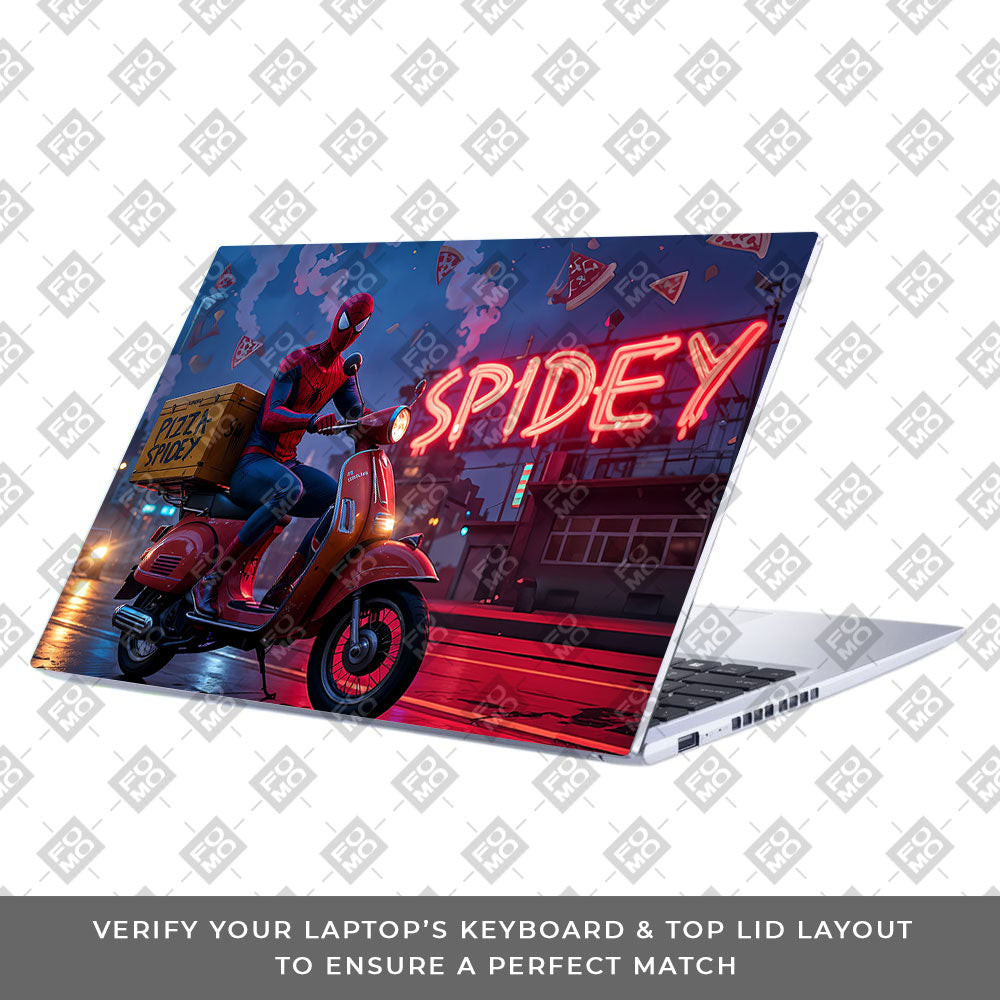 Pizza Spidey Asus Vivobook 15 X1502ZA Laptop Skin
