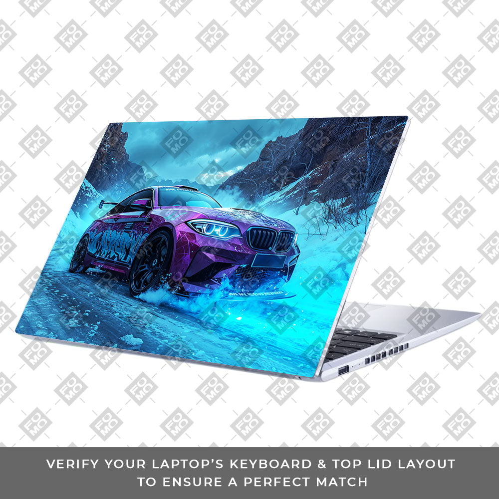 BMW Neon Drift Asus Vivobook 15 X1502ZA Laptop Skin