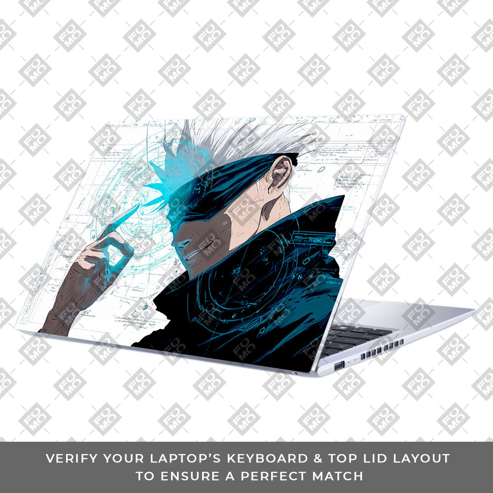 Gojo Satoru Power Asus Vivobook 15 X1502ZA Laptop Skin