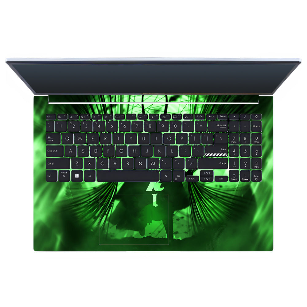 Loki's Green Aura Asus Vivobook 15 X1502ZA Laptop Skin