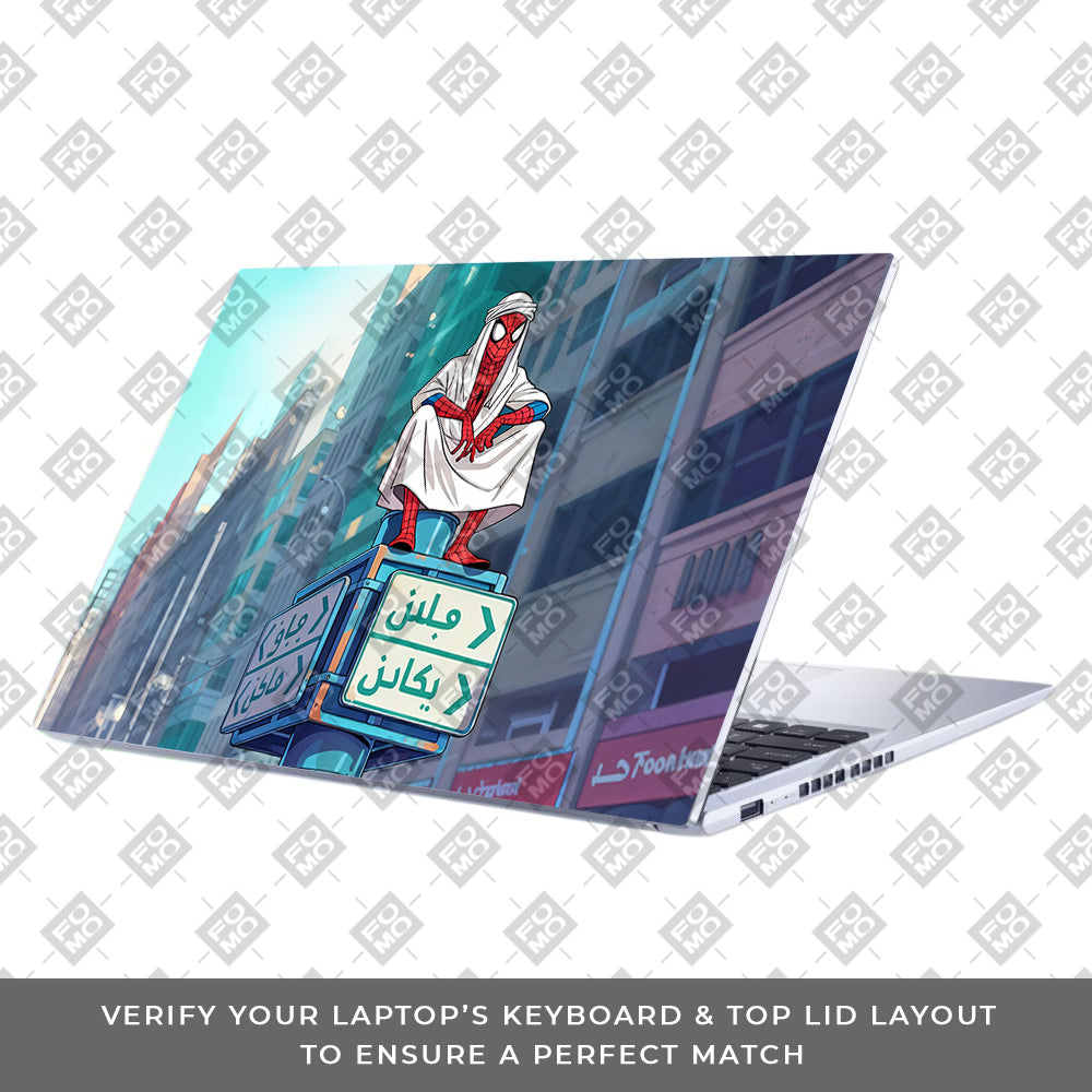 Arabian Spider Man Asus Vivobook 15 X1502ZA Laptop Skin