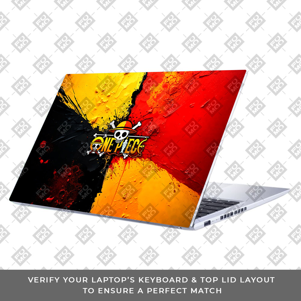 One Piece Paint Splash Asus Vivobook 15 X1502ZA Laptop Skin