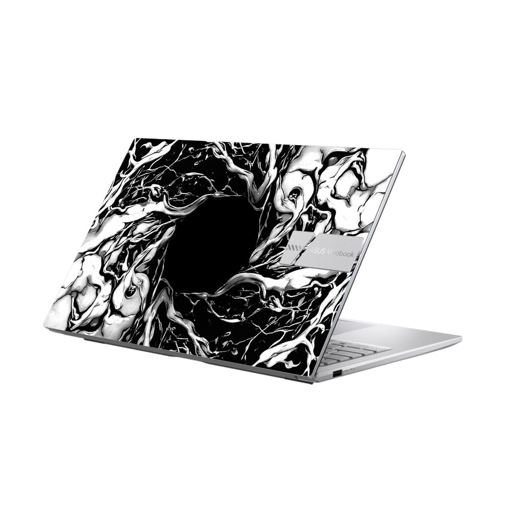 Spiderman Web Black Asus Vivobook 15 X1504ZA Laptop Skin