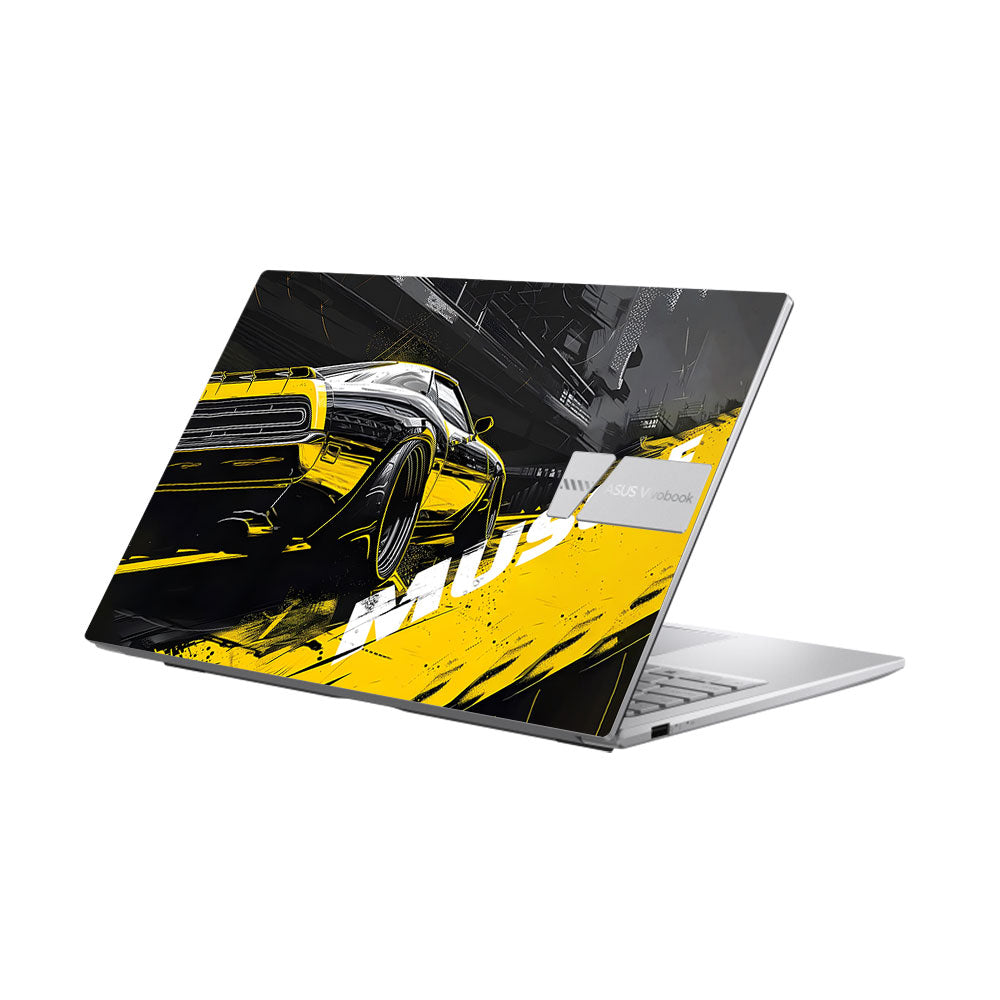 Black Muscle Asus Vivobook 15 X1504ZA Laptop Skin