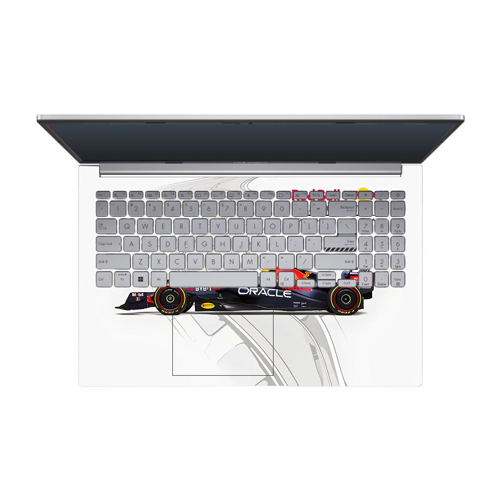Red Bull Racing in Action Asus Vivobook 15 X1504ZA Laptop Skin