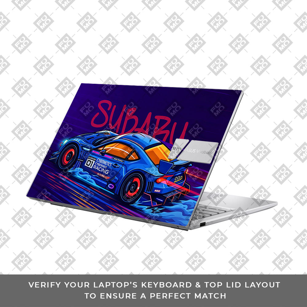 Subaru BRZ Asus Vivobook 15 X1504ZA Laptop Skin