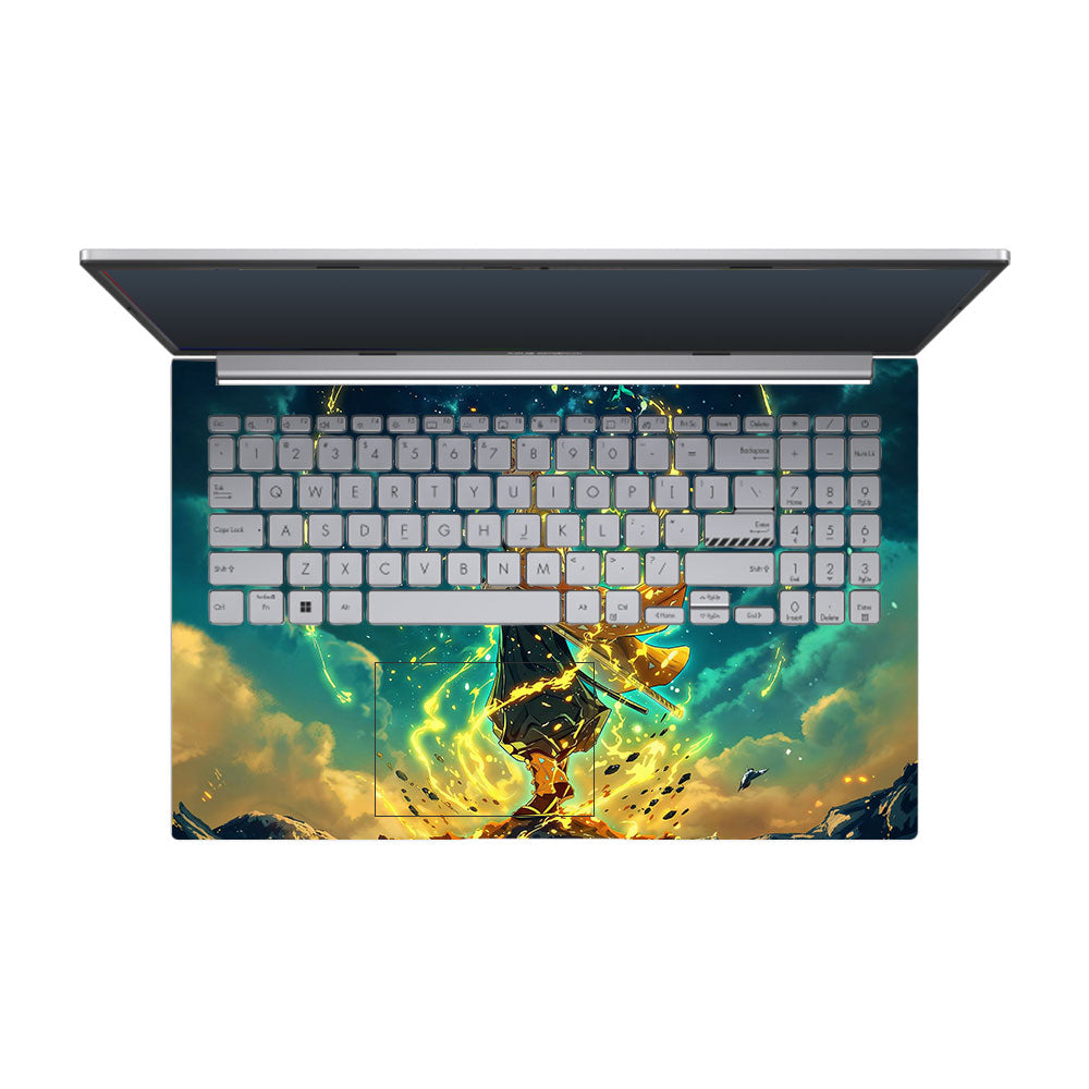 Zenitsu Thunder God Asus Vivobook 15 X1504ZA Laptop Skin