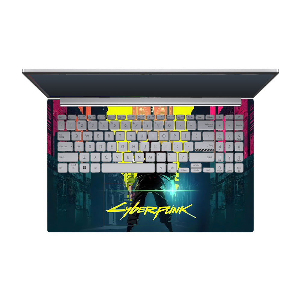 Cyberpunk Uprising Asus Vivobook 15 X1504ZA Laptop Skin