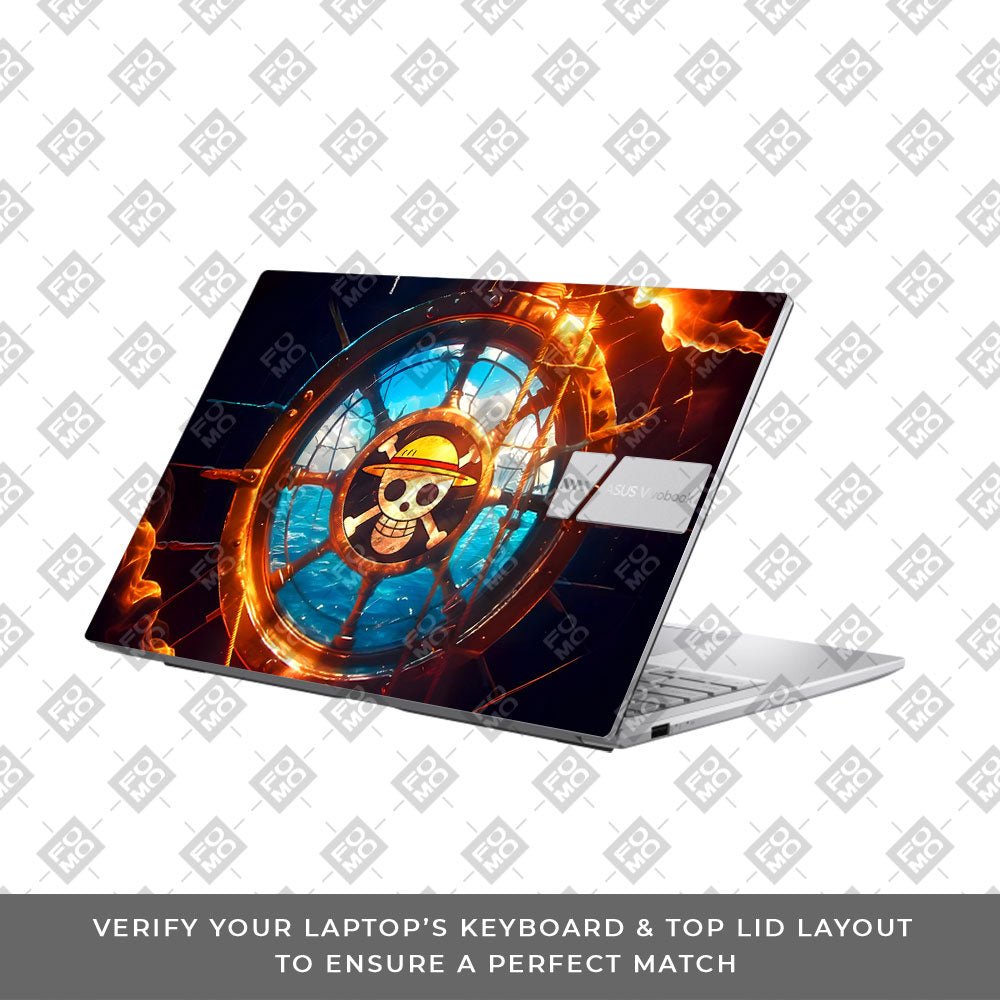 Straw Hat Pirates Emblem Asus Vivobook 15 X1504ZA Laptop Skin