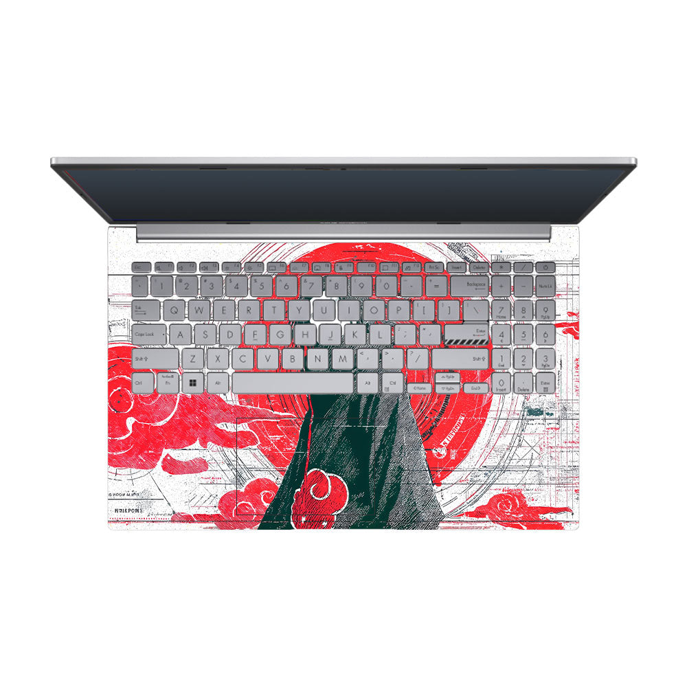 Itachi Uchiha Mark of the Akatsuki Asus Vivobook 15 X1504ZA Laptop Skin