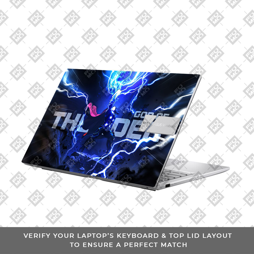 Thor God of Thunder Asus Vivobook 15 X1504ZA Laptop Skin