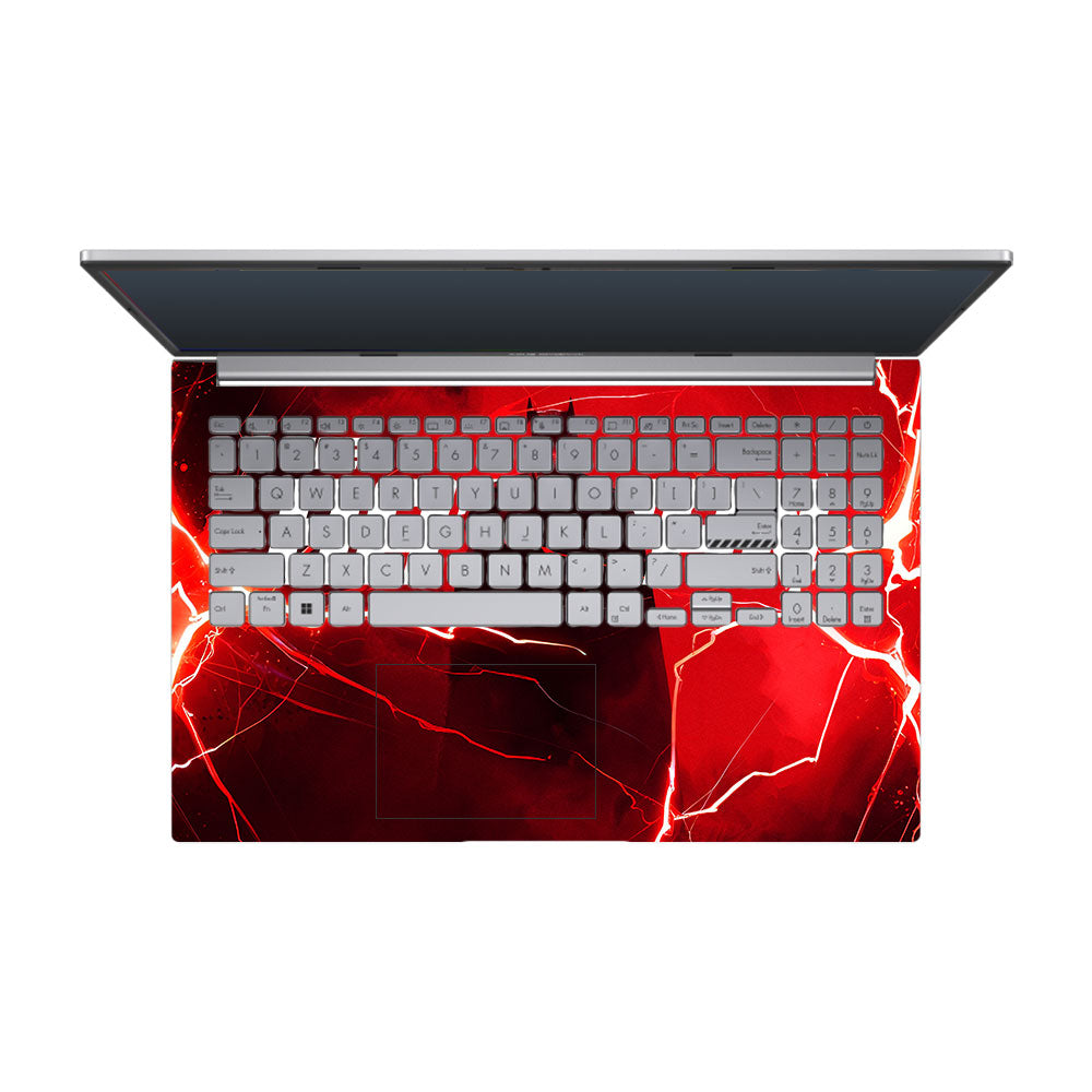 Red Rage Batman Asus Vivobook 15 X1504ZA 3D Laptop Skin