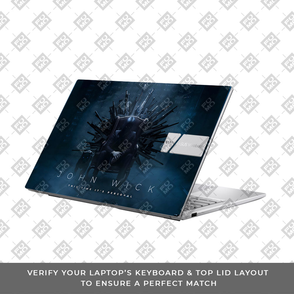 John Wick Assassin Asus Vivobook 15 X1504ZA Laptop Skin
