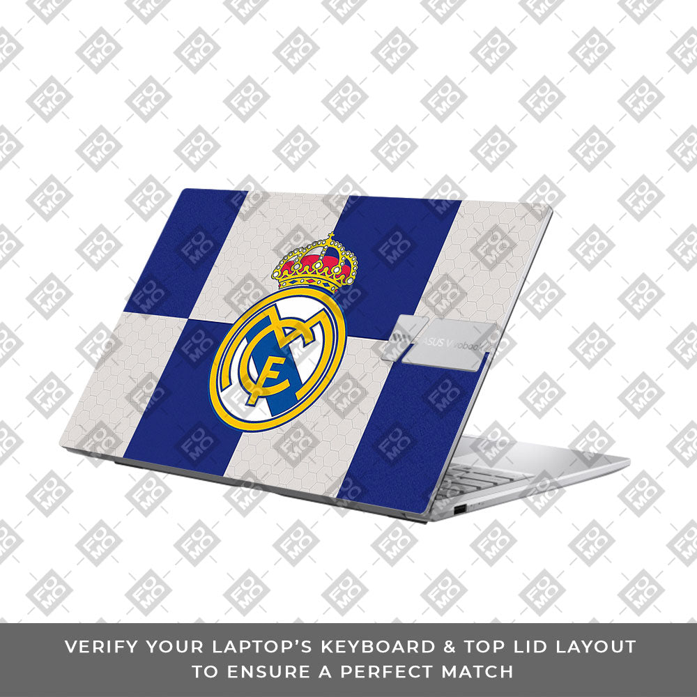 Royal Reign Real Madrid Glory Asus Vivobook 15 X1504ZA Laptop Skin
