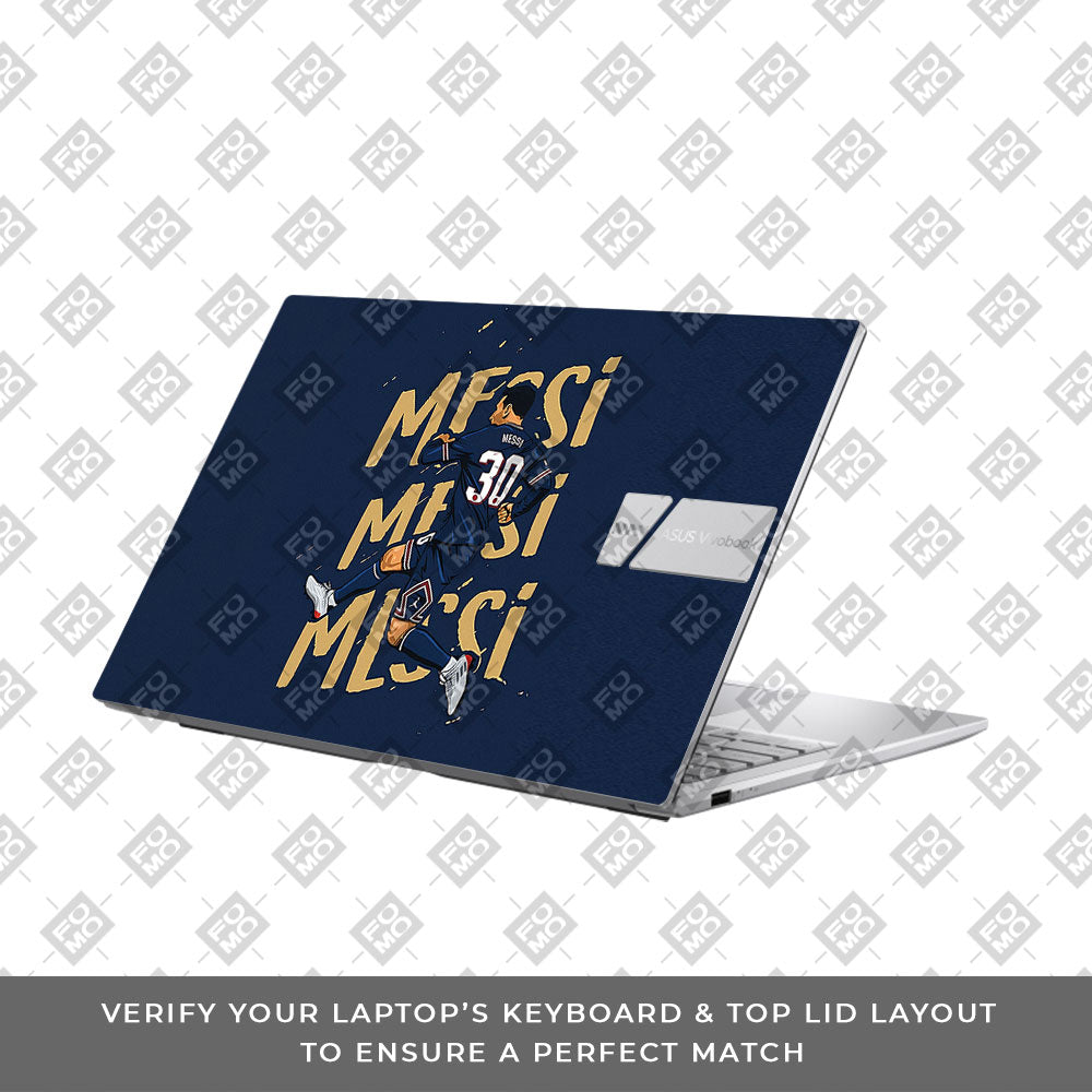 Messi Motion Masterpiece Asus Vivobook 15 X1504ZA Laptop Skin