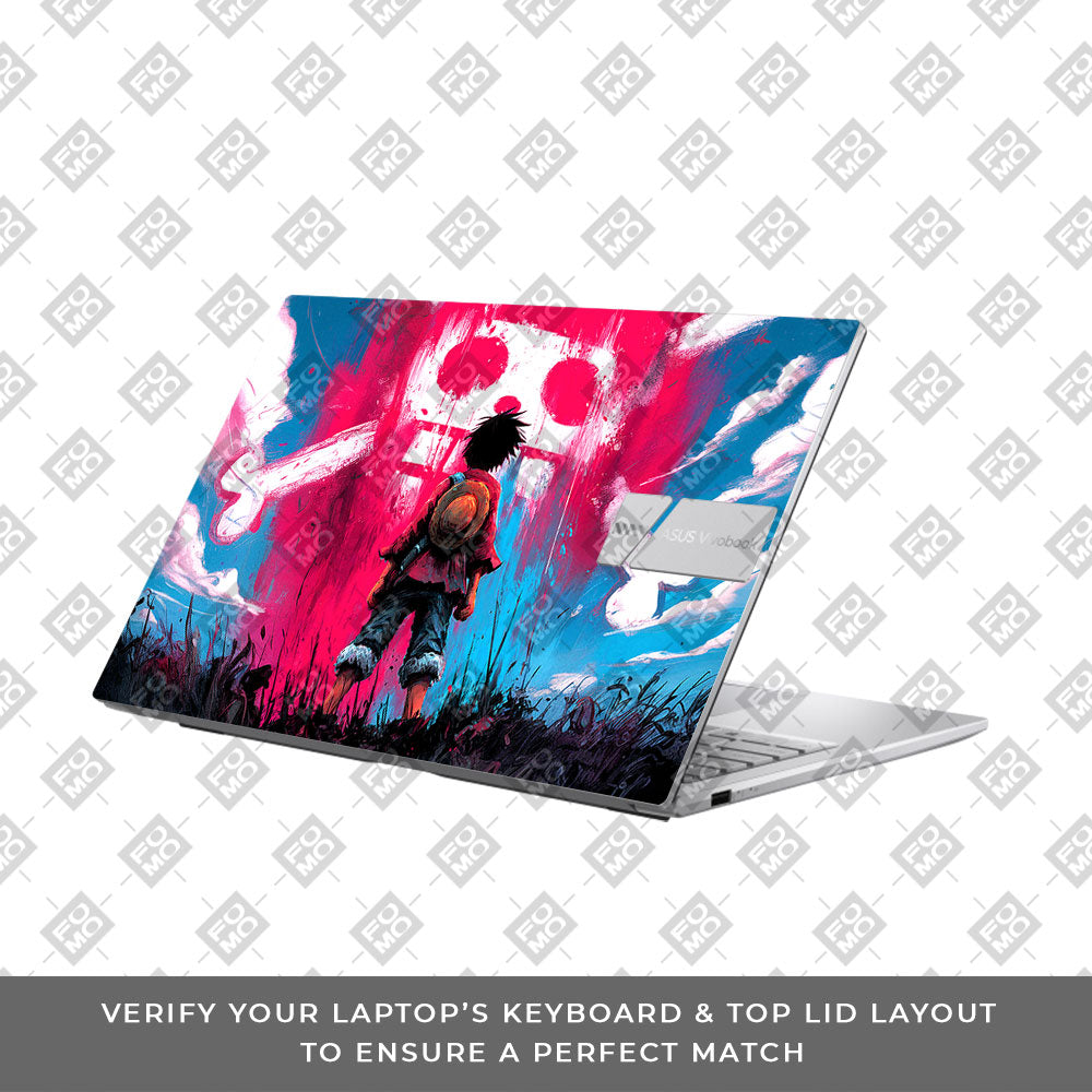 Straw Hat Graffiti One Piece Asus Vivobook 15 X1504ZA Laptop Skin