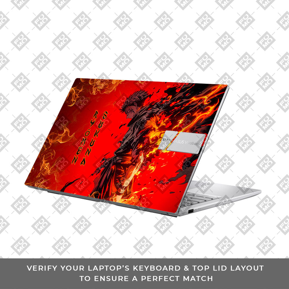 Ryomen Sukuna Lord of Curses Asus Vivobook 15 X1504ZA Laptop Skin