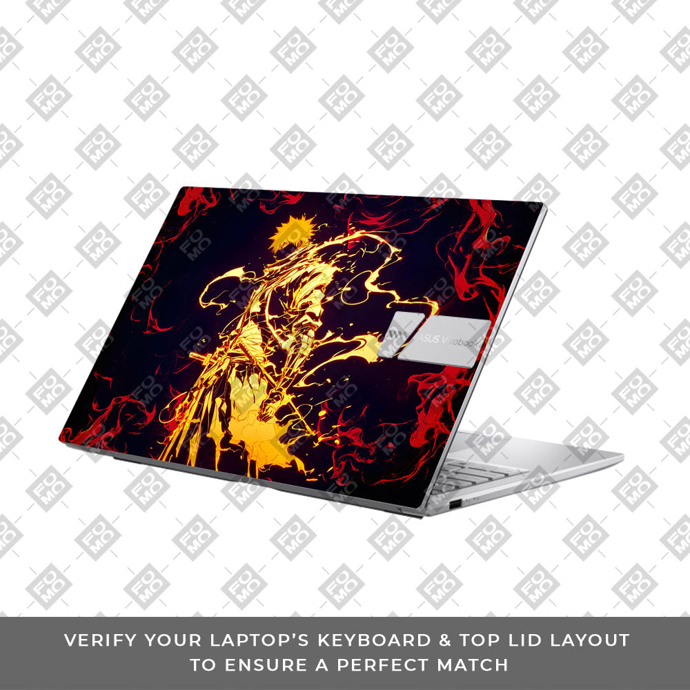 Bleach Ichigo Bankai Form Asus Vivobook 15 X1504ZA Laptop Skin