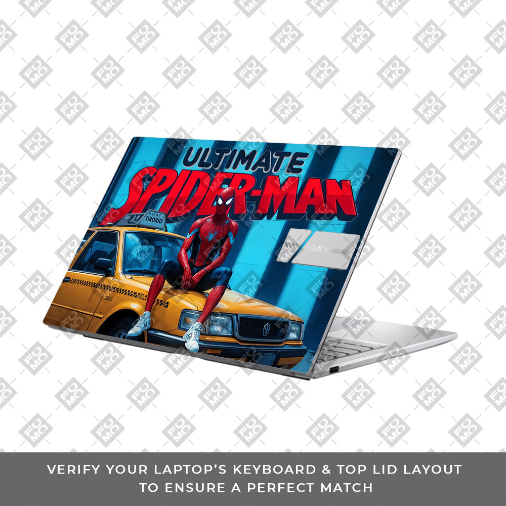 Urban Spiderman Asus Vivobook 15 X1504ZA Laptop Skin