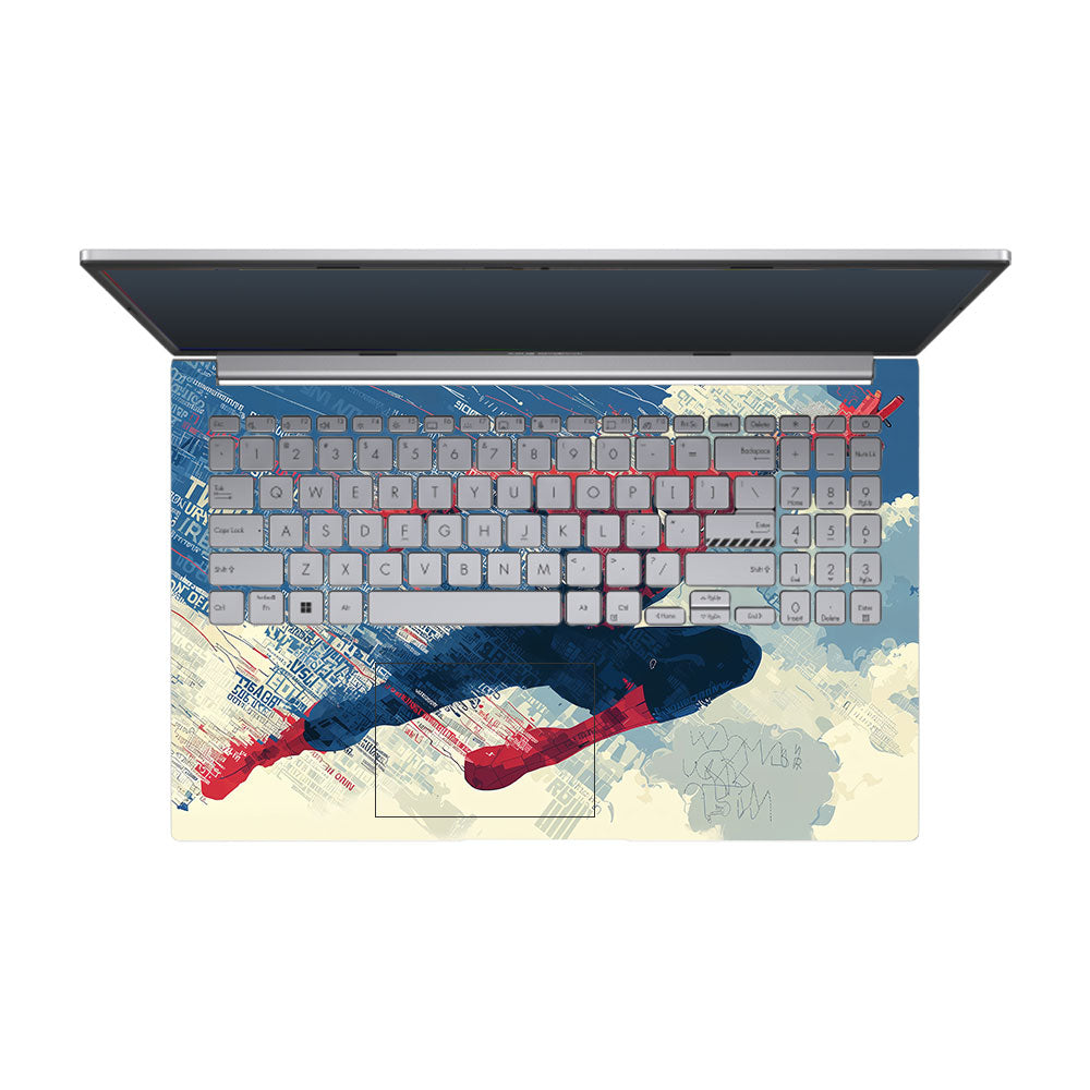 Spiderman Velocity Asus Vivobook 15 X1504ZA Laptop Skin