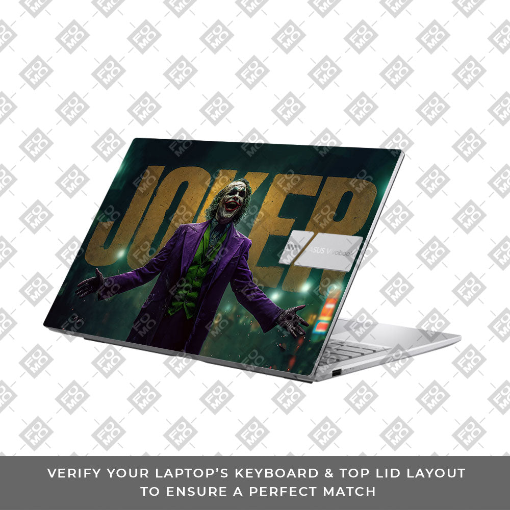 The Joker Chaos Asus Vivobook 15 X1504ZA Laptop Skin