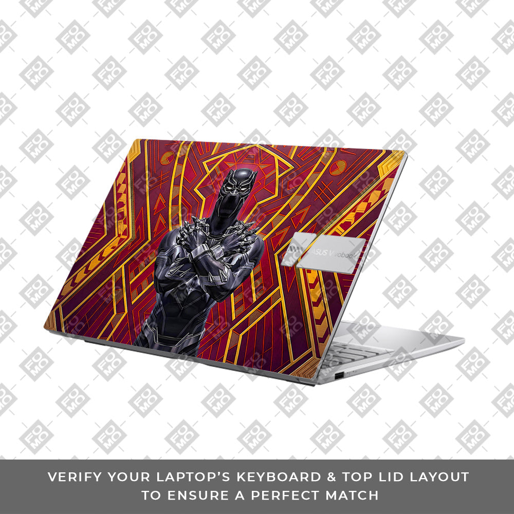 Wakanda Royal Power Asus Vivobook 15 X1504ZA Laptop Skin