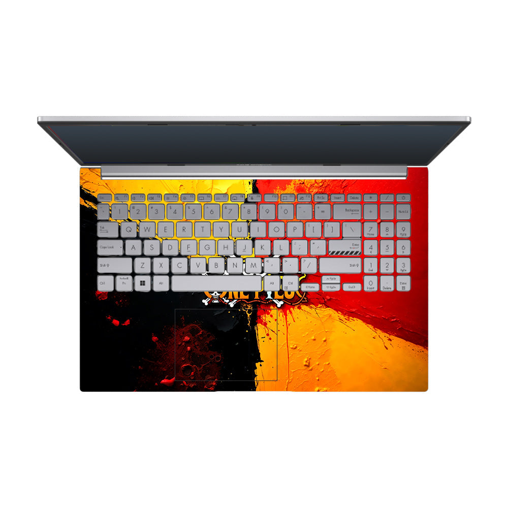 One Piece Paint Splash Asus Vivobook 15 X1504ZA Laptop Skin