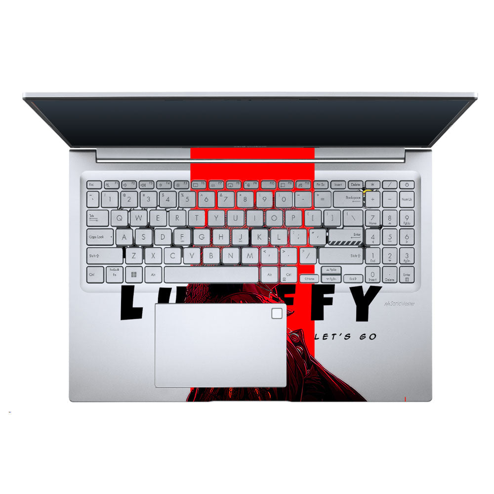 Transparent Pirate King Asus Vivobook X1605ZA Laptop Skin